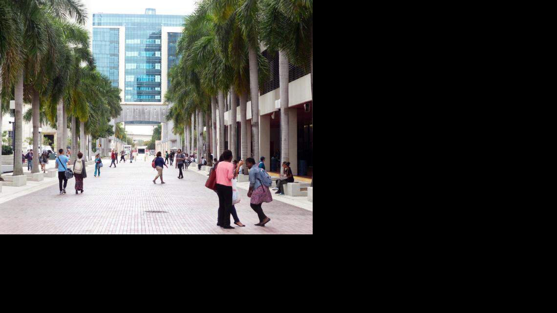 
Miami Dade College’s Wolfson Campus.

