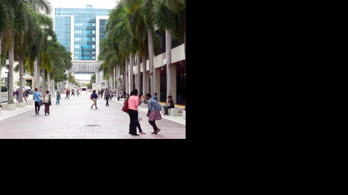 
Miami Dade College’s Wolfson Campus.
