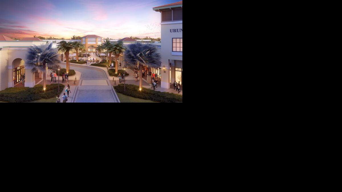 
Rendering of the Colonnade Outlets at Sawgrass Mills
