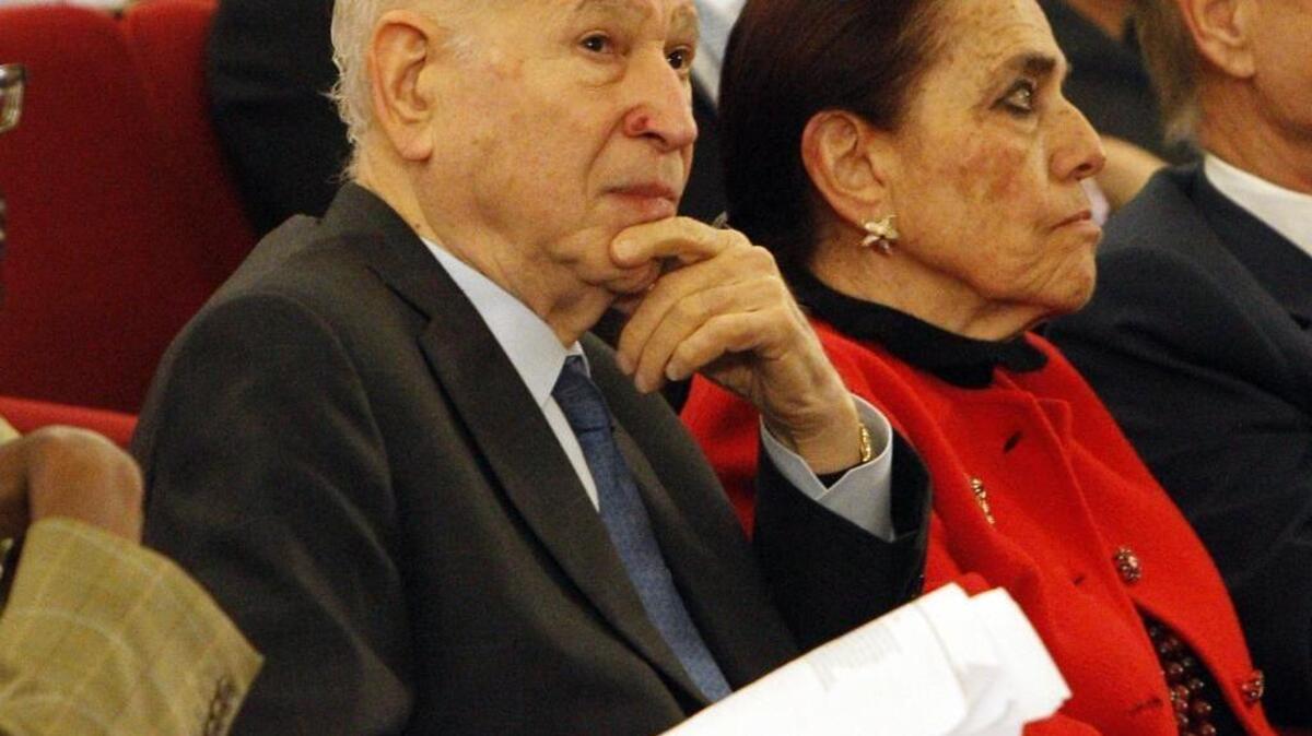 Dr. Phillip Frost, with his wife Patricia.