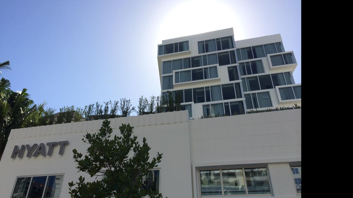 
The Hyatt Centric South Beach opened Monday on Collins Avenue.
