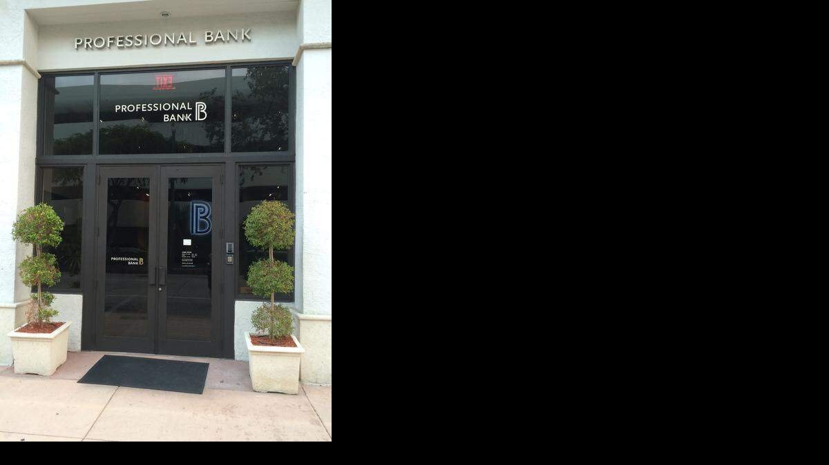 
Professional Bank.
