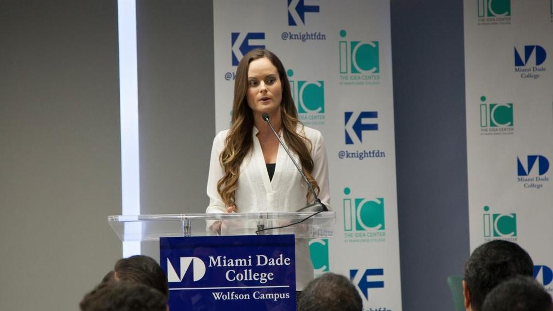 Melissa Medina, executive vice president of eMerge Americas, will be one of the instructors in Miami Dade College’s revamped entrepreneurship degree program.