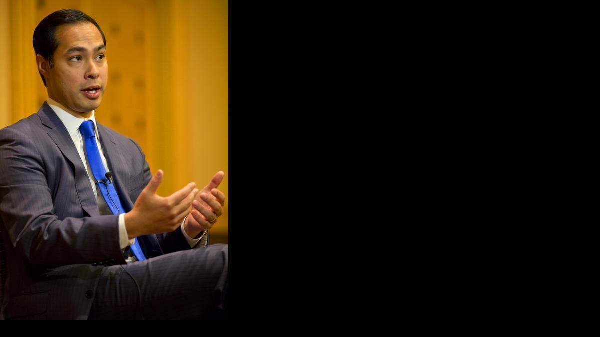 
U.S. HUD Secretary Julian Castro.


