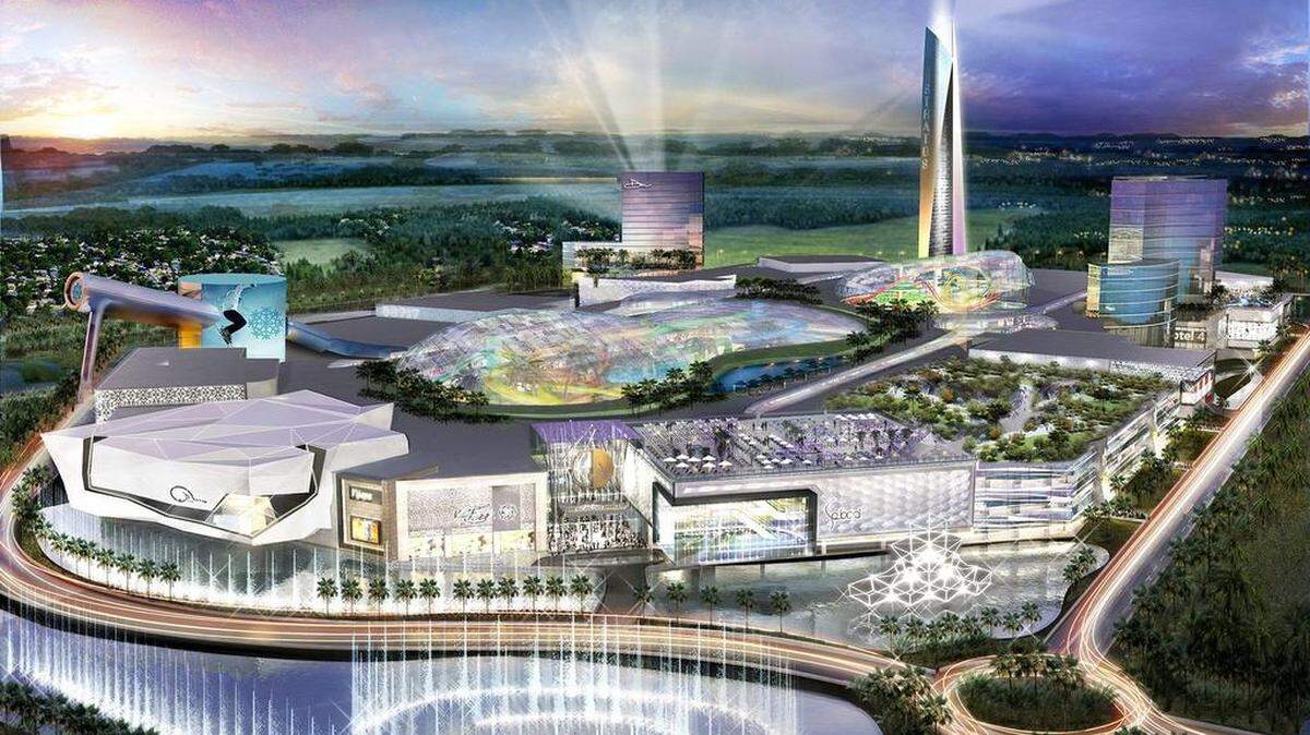 The American Dream Miami mega-mall received the initial go-ahead from Miami-Dade commissioners in May 2018. .