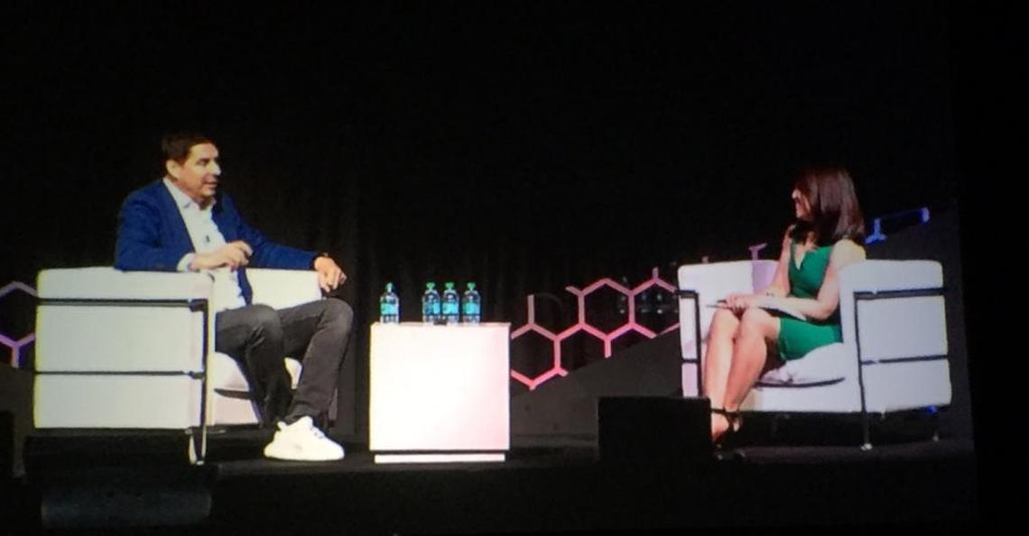 CNBC’s Melissa Lee interviews Sprint CEO Marcelo Claure at the eMerge Americas conference.