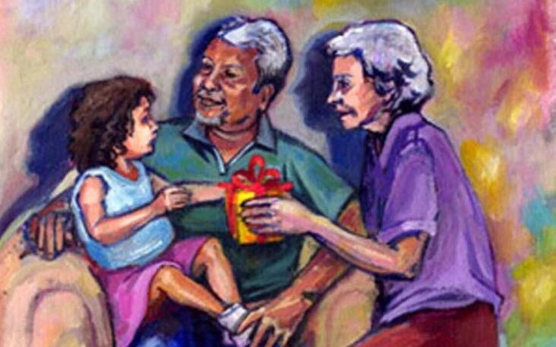 How grandparents give ... and give ... and give to their grandchildren