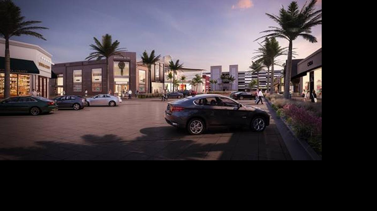 
A rendering of the planned expansion, called Town Center, at the Sawgrass Mills mall.
