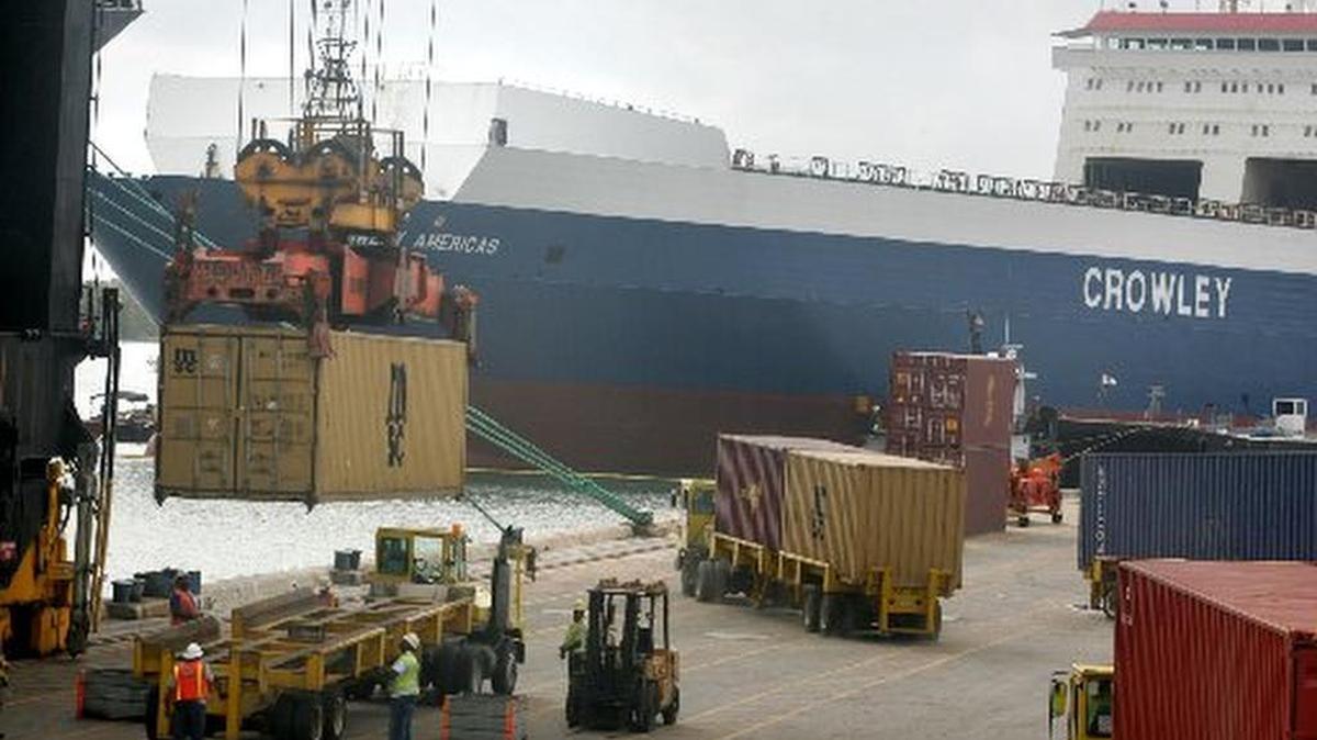 
Crowley is one of the largest shipping players operating out of South Florida.

