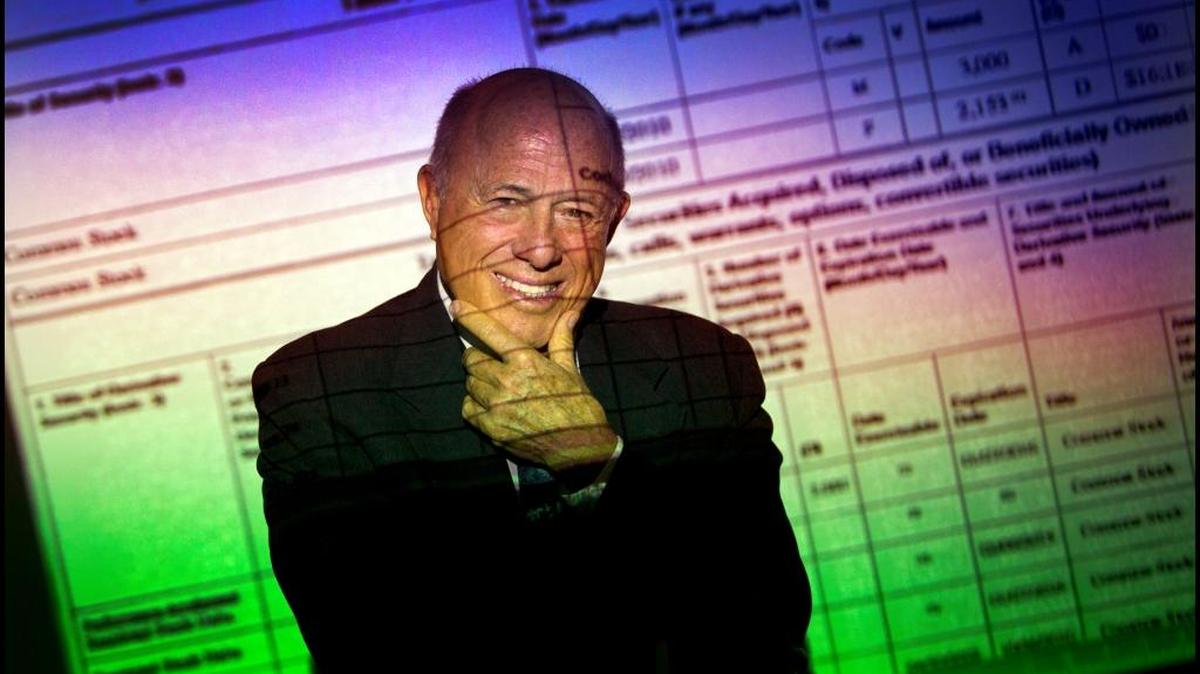 Jim Kaufman, founding partner of accounting firm Kaufman Rossin, is shown at his Coconut Grove office in a file photo from 2012.