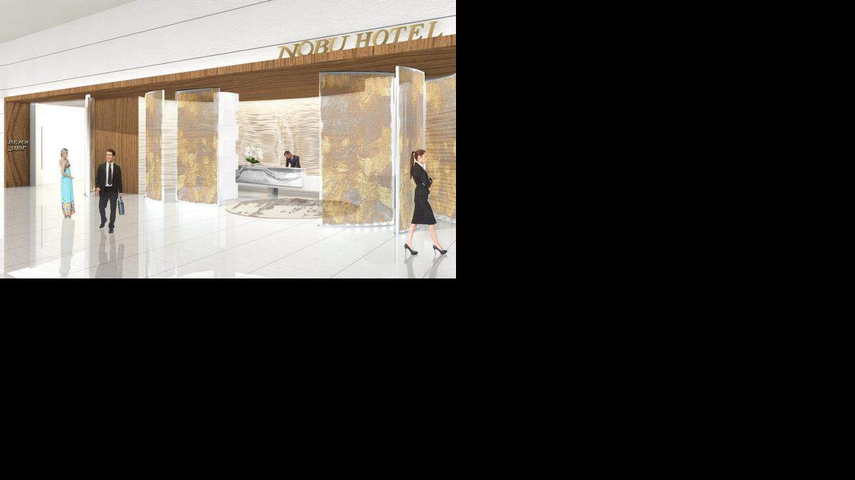 
The Nobu Hotel at Eden Roc Miami Beach, shown in this rendering, will have 210 rooms.
