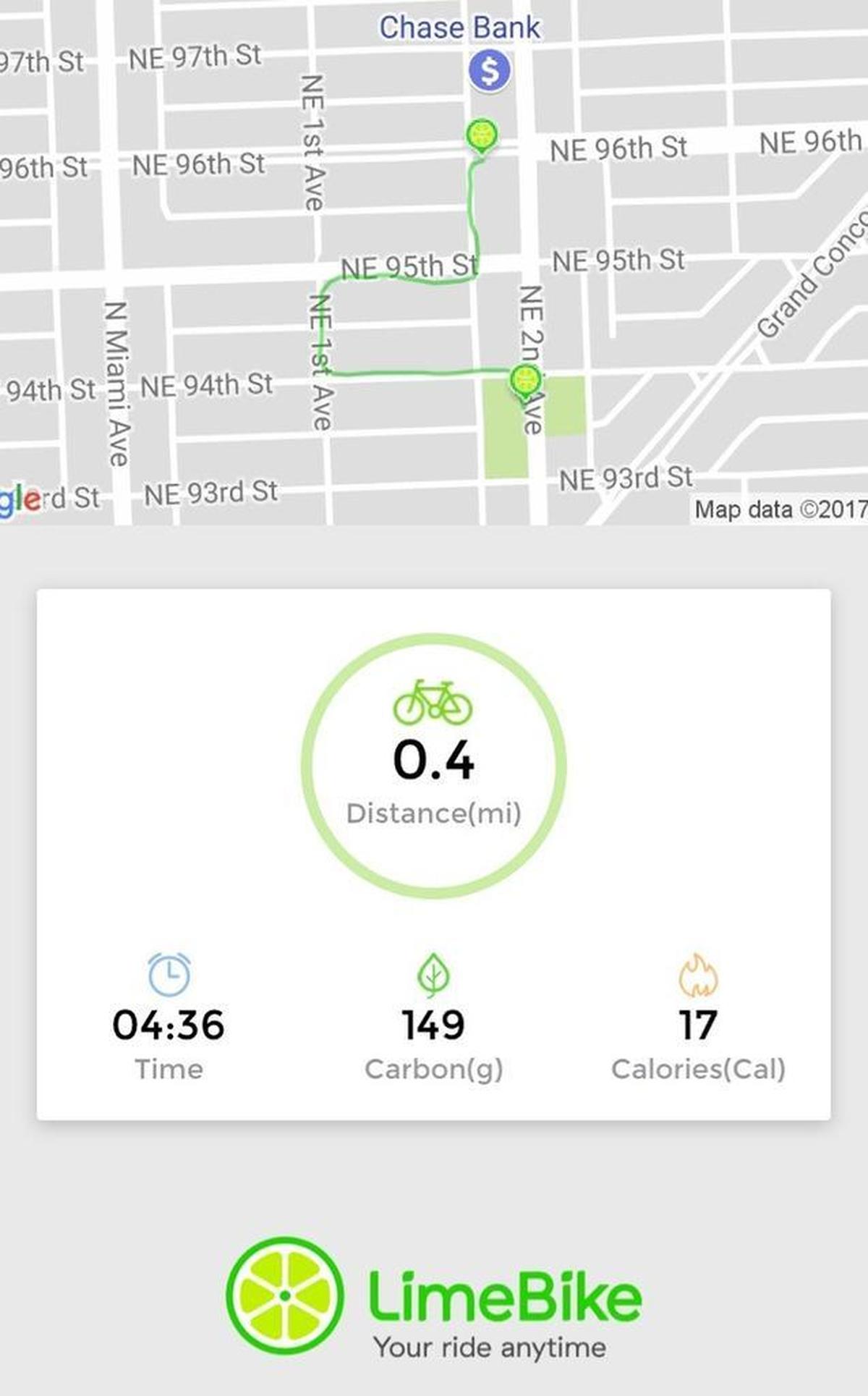Miami Herald photographer Omar Antonio Negrin took LimeBike for a short spin in Miami Shores.