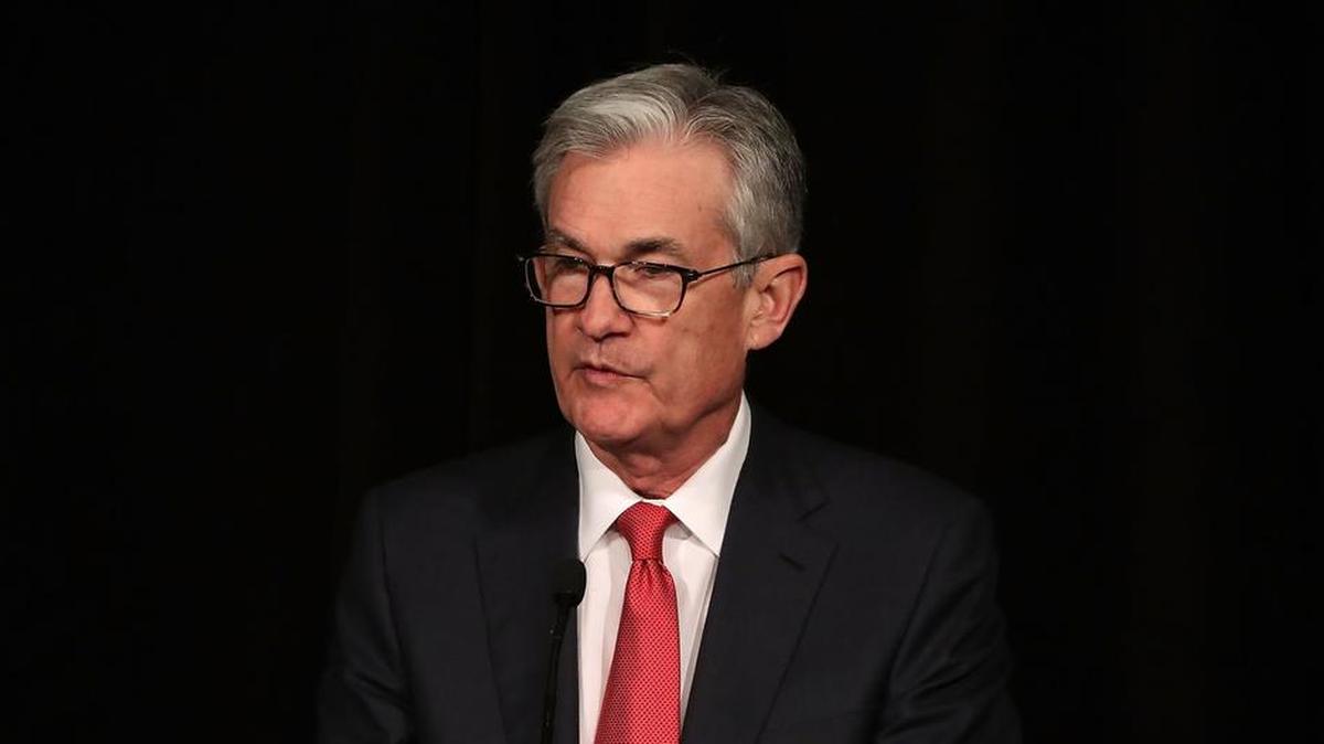 Federal Reserve Board Chairman Jerome Powell speaks during a Rural Housing Assistance Council Awards Reception, on Dec. 6, 2018 in Washington, D.C. For the past year, the Fed has been fighting to get its target interest rate back into what it considers a more normal range and cut back on its massive portfolio of mortgage-backed bonds.