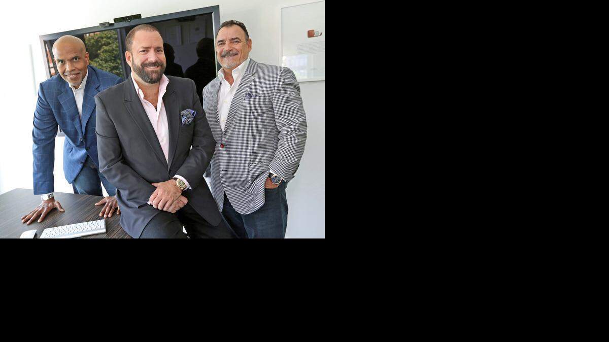 
BIG PLANS: From left: Courtney Cunningham, Manuel E. Machado and Al García-Serra, who are all now part of Commonground/MGS.
