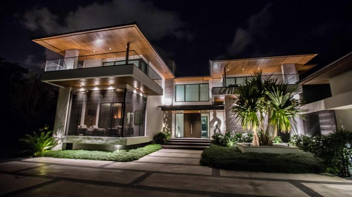 The recently built 8,000-square-foot home featuring a wine cellar and home theater recently sold for $5.5 million. It is located at 9701 SW 63rd Ct. in Pinecrest.