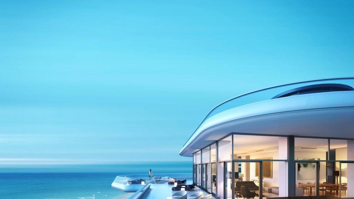 A rendering of the penthouse at Faena House in Miami Beach that sold to a Chicago hedge-fund billionaire for $60 million, a South Florida record, in September.