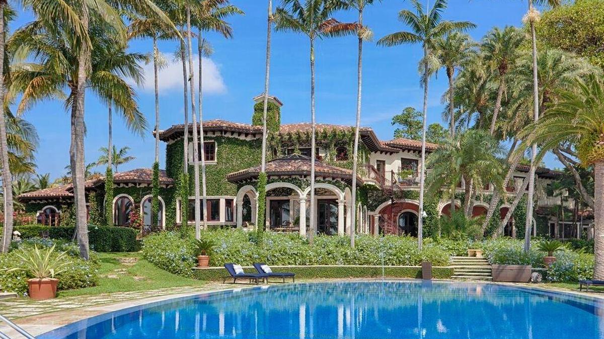 The home at 1 Casuarina Concourse in Coral Gables, now listed at $49 million.