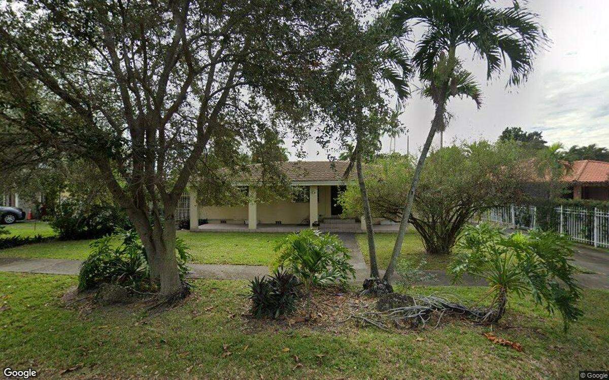 House on first block of Olive Drive