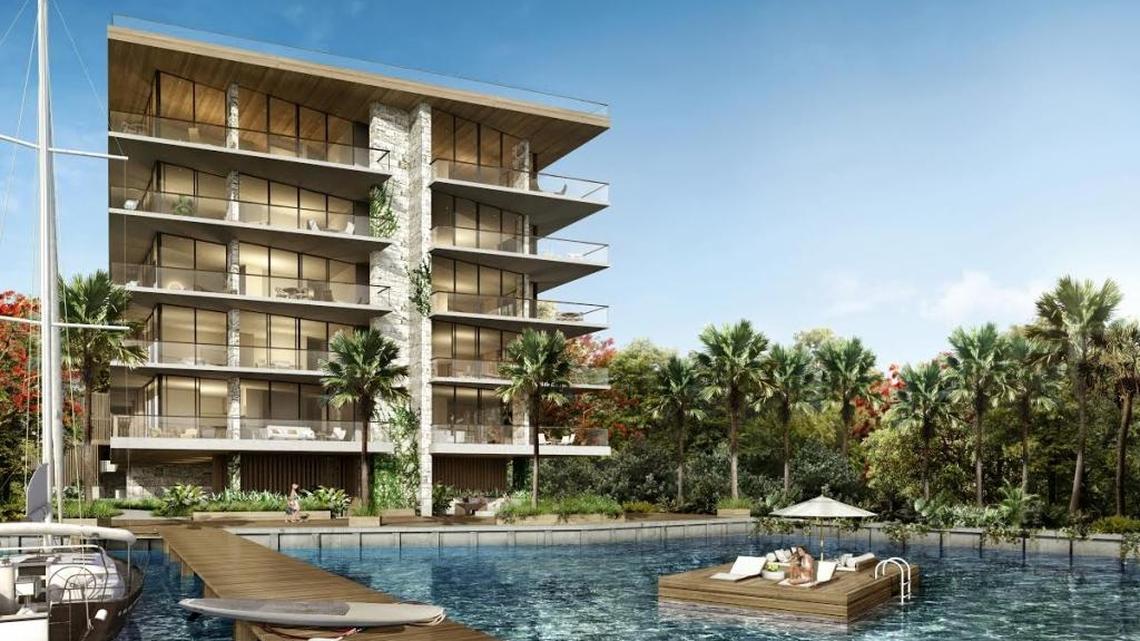 Rendering of The Fairchild Coconut Grove, a boutique luxury condominium development at 3581 E. Glencoe St., being developed by ROVR Development.