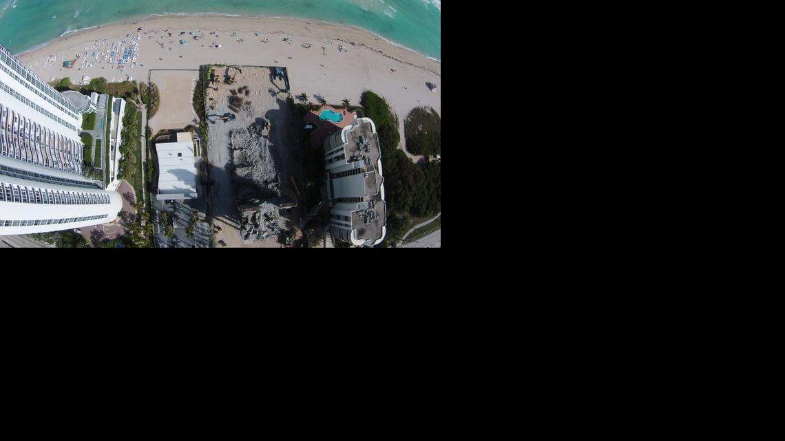 
The Ritz-Carlton Residences, Sunny Isles Beach will boast 250 feet of oceanfront and cover 2.2 acres. 
