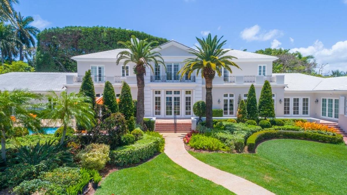The former home of Lennar Corporation founder Leonard Miller and his wife Susan is for sale. Asking price: $49 million.