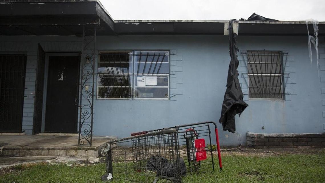 A foreclosed home on NW 17th Street in Homestead.