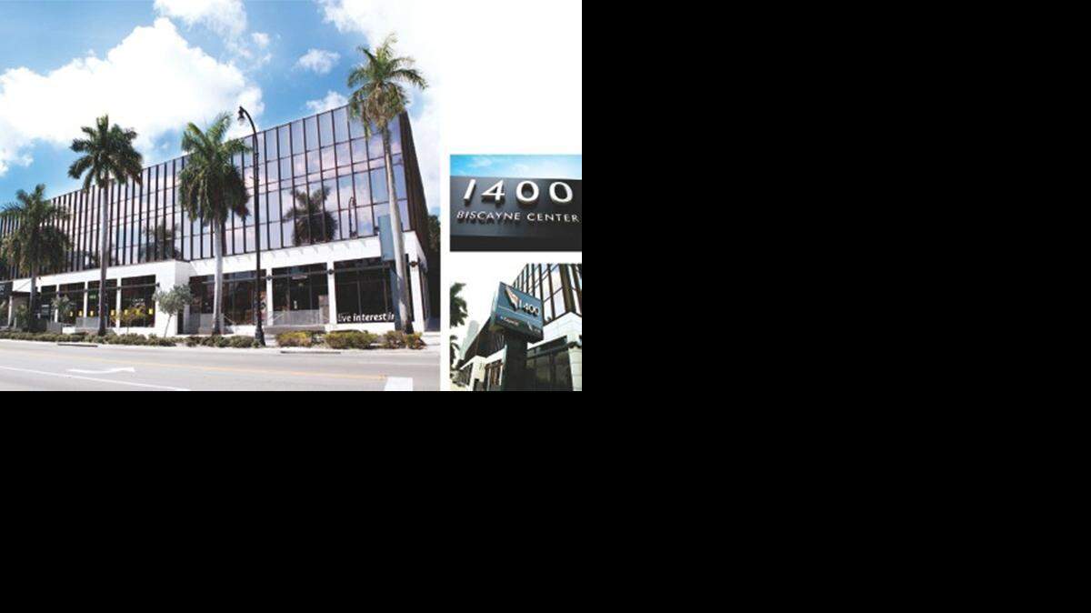 
The property at 1400 Biscayne, which includes a three-story office building on a 2.8-acre site, was purchased Thursday by Miami-based Related Group. The developer plans three towers with nearly 2 million square feet of residential and retail space. 
