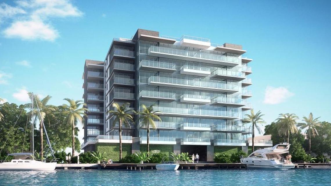 
A rendering of Bijou Bay Harbor, a planned condo project by Colombian developer Juan Carlos Gonzalez.
