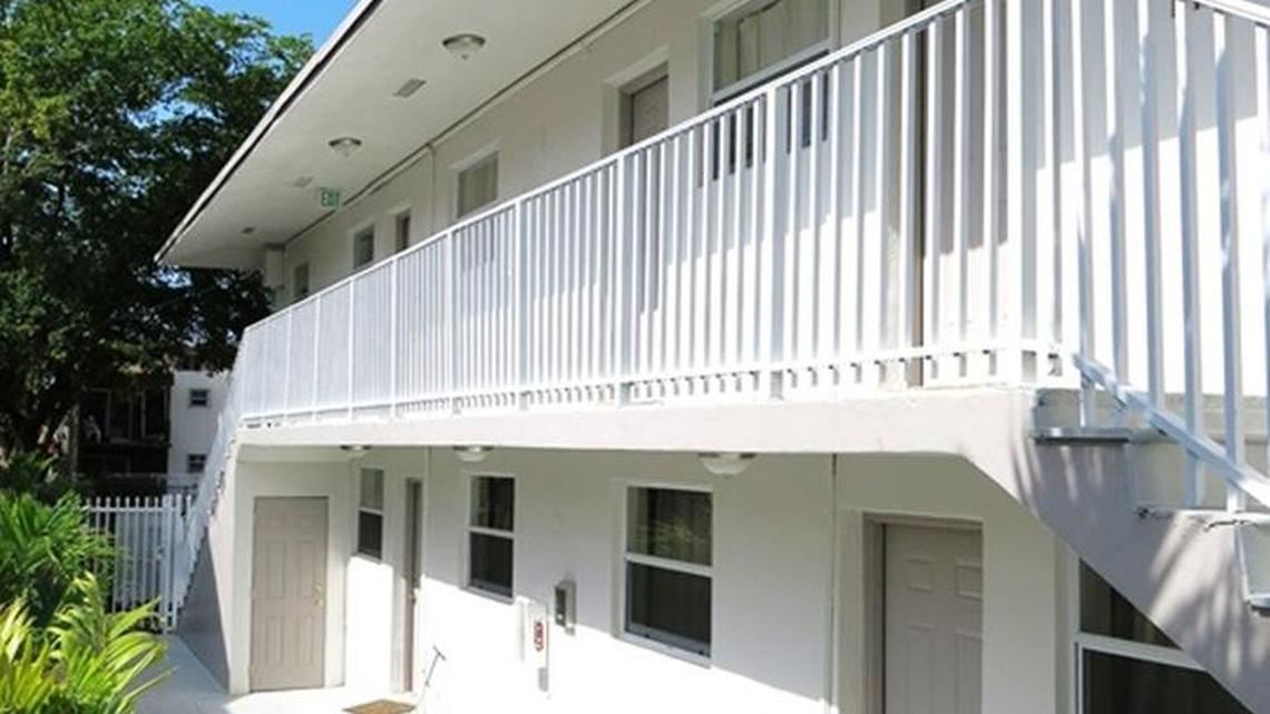 This small apartment building at 553 SW 3rd St. in gentrifying Little Havana just sold for $855,000.