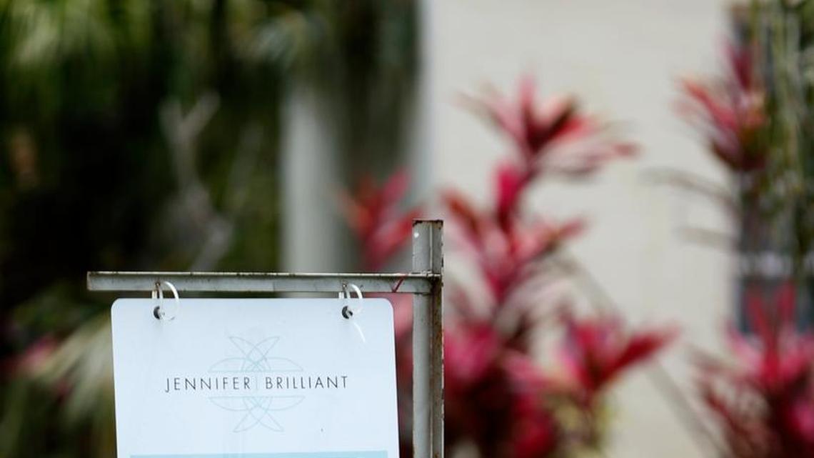 A home for sale in Miami Beach.