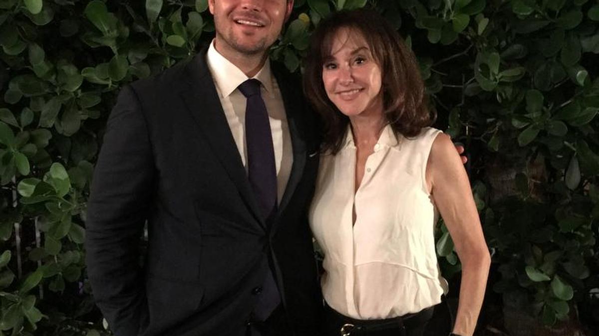 
Daniel de la Vega and Diane Lieberman.
