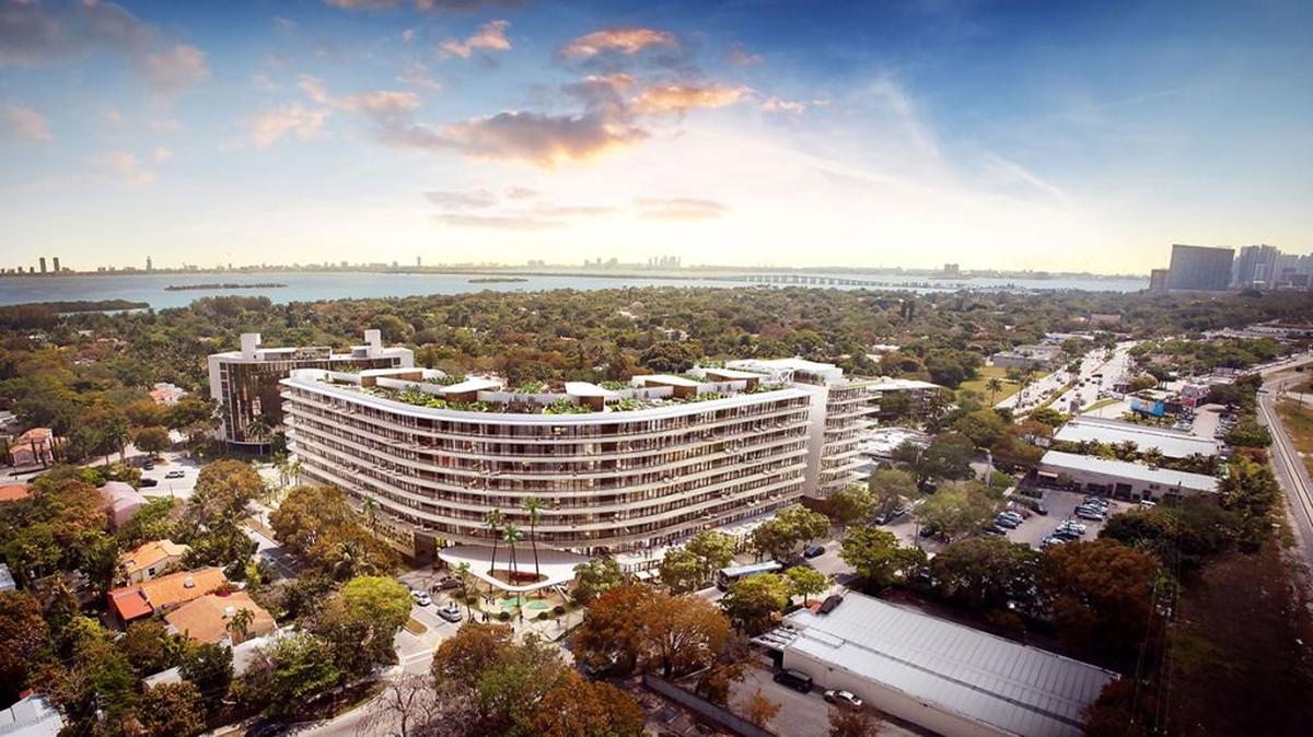 A rendering of the planned Boulevard 57 condo project.