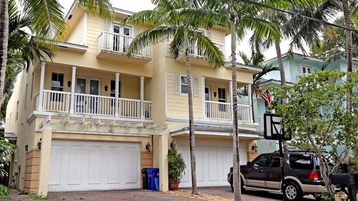 
Townhomes on Southwest Seventh Street in the Tarpon River neighborhood in Fort Lauderdale.

