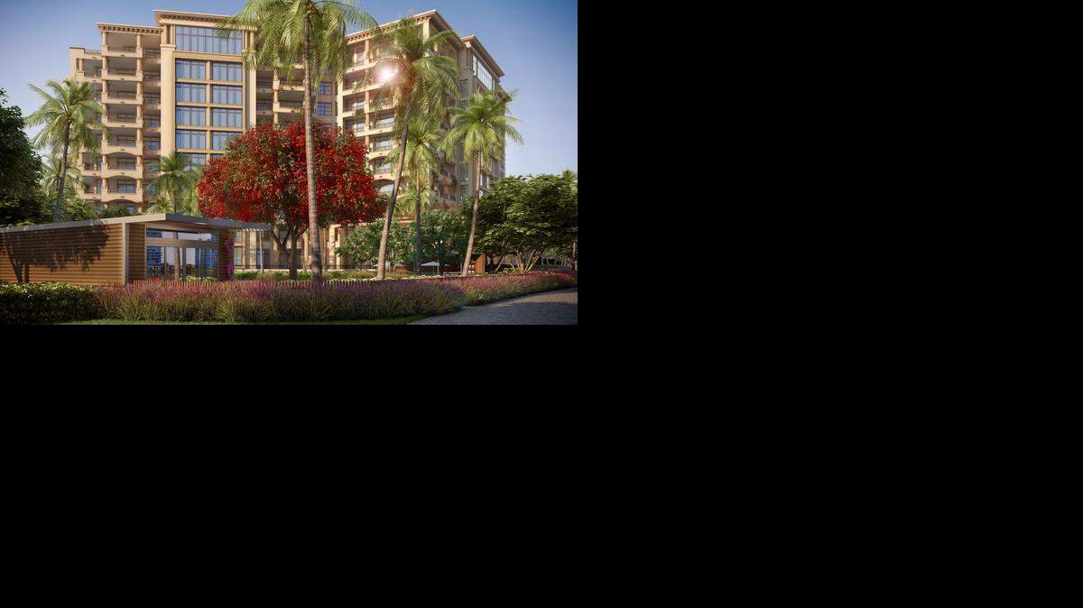 
A rendering of Palazzo del Sol, a 47-unit luxury condominium under construction on exclusive Fisher Island. Prices for units range from $5 million to $32.5 million.
