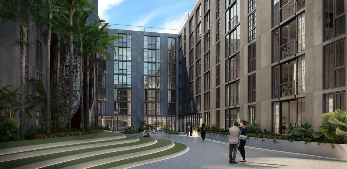 Architectural rendering of Wynwood 25, the micro-unit apartment building developed by the Related Group. Groundbreaking on the project is scheduled for July 10.