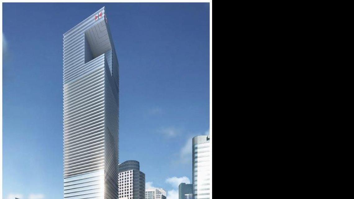 
A rendering of One Brickell City Centre.
