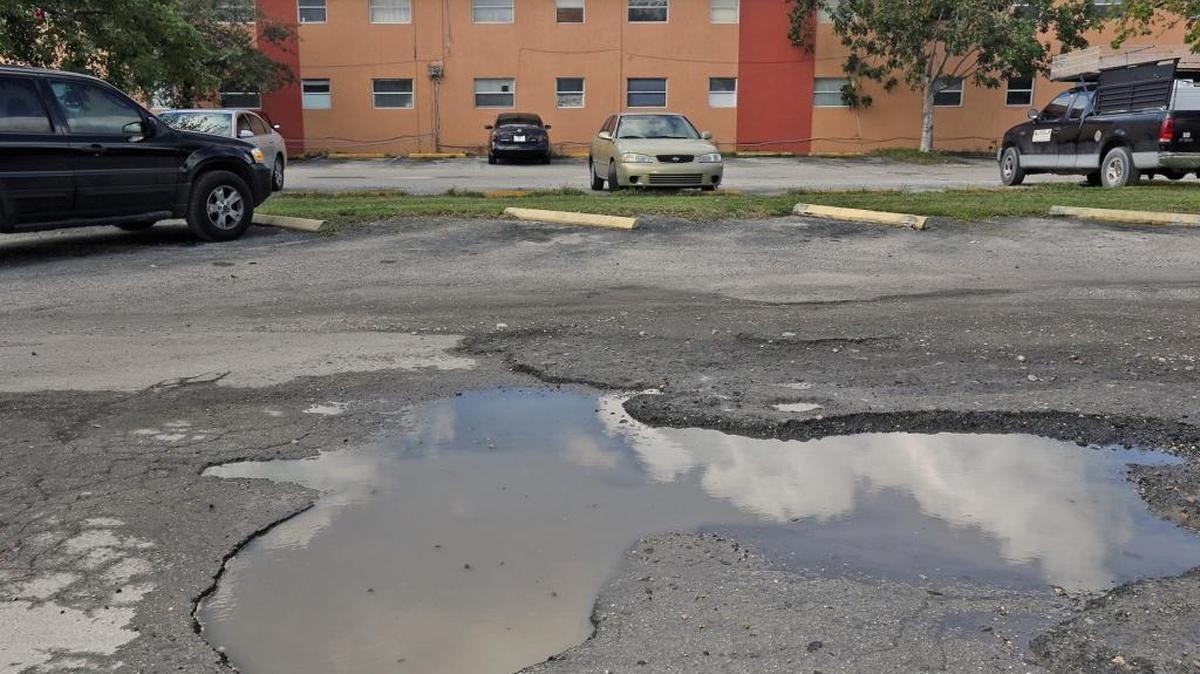 An apartment complex in Hialeah is shown in this 2014 file photo. The city is the least affordable for renters in the United States, according to a new analysis.