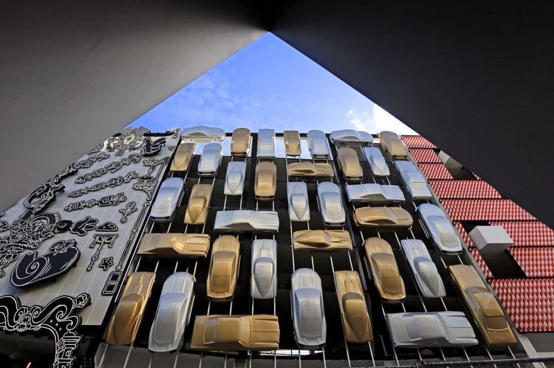 Miami Design District’s seven-story Museum Garage on NE 41st Street is scheduled to open in April. Parking will cost $3 for four hours.