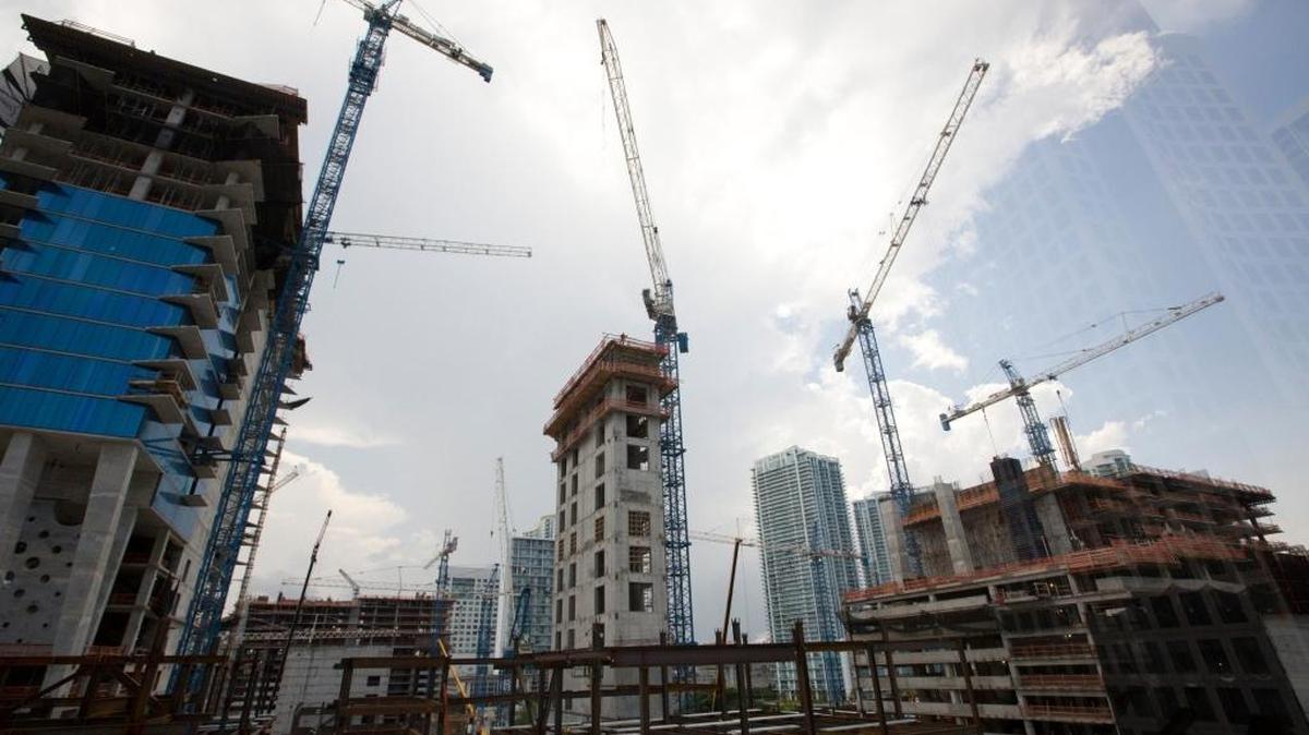 
Construction underway at Brickell City Centre.

