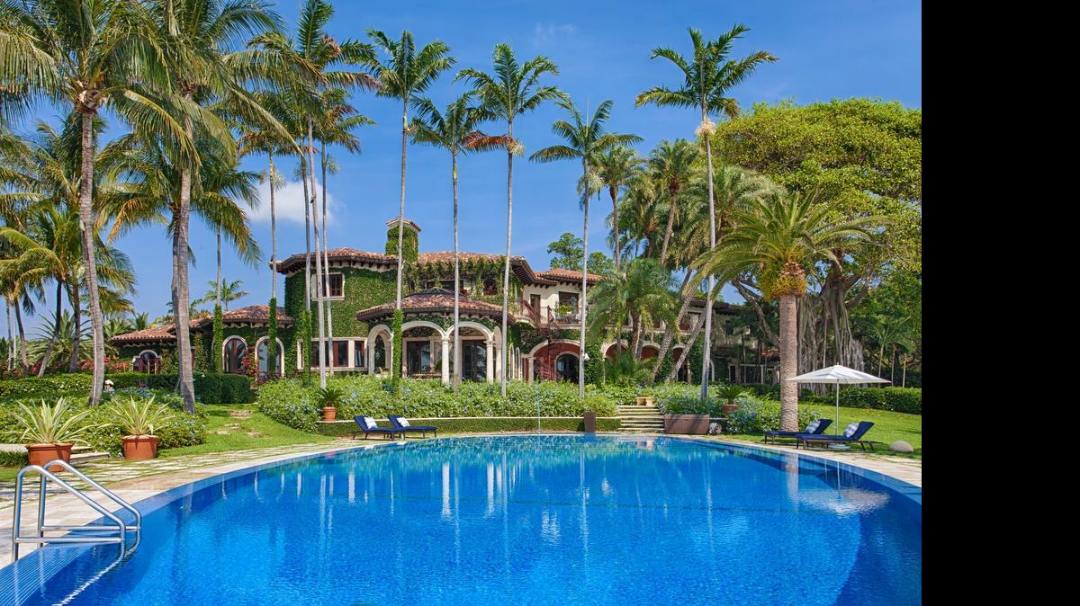 
The home at 1 Casuarina Concourse in Coral Gables that listed for $67 million Thursday.
