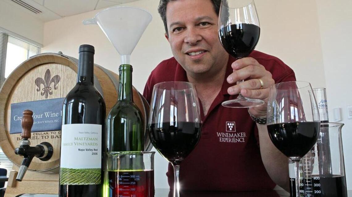 Cruising ahead on wine-themed business