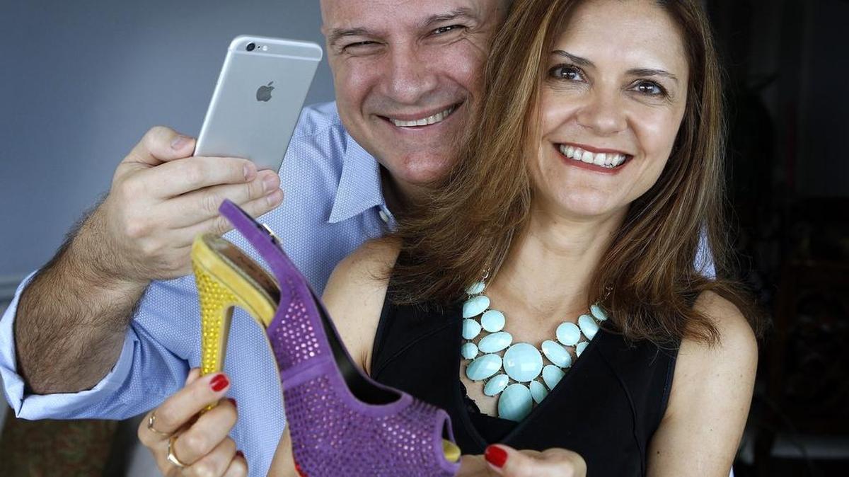 Shoes Dsire, co-founded by Jane and Walter Bernacca of Aventura, is a social commerce tool that combines visual search technology with crowdsourcing to help shoe shoppers.