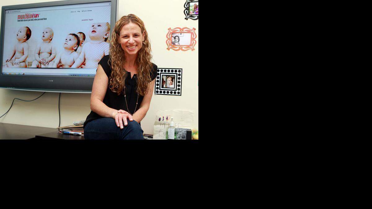 
Valerie Schimel created Munchkin Fun, a site that hooks up busy moms' with kids' classes and events. 
