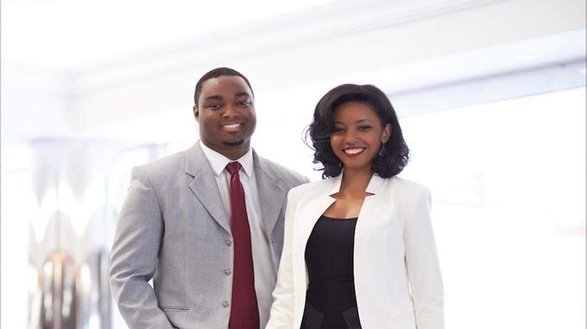 <cutline_leadin>A PASSION FOR ENTREPRENEURSHIP:</cutline_leadin> Kristina and James Jones Jr. launched Court Buddy, which connects people with attorneys for a-la-carte legal services.