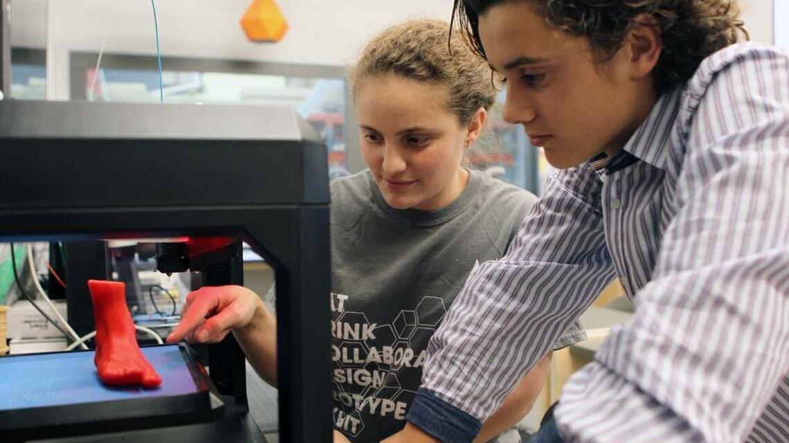 Student’s 3D-printing idea could help people with feet problems