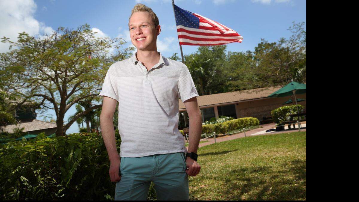 
Ransom Everglades senior, Zander Futernick, 2nd place winner in the Miami Herald's Business Plan High School Challenge, proposed a business plan called USAVT that would employ unemployed veterans.
