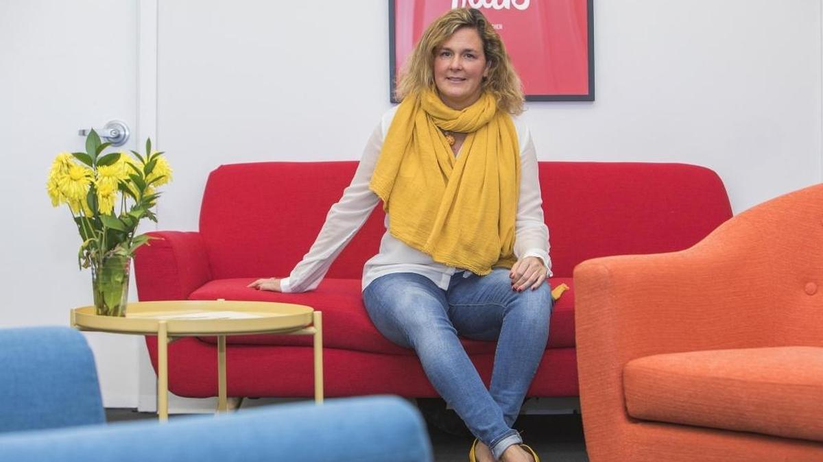 Laura González-Estéfani at TheVentureCity’s office in Miami Beach.