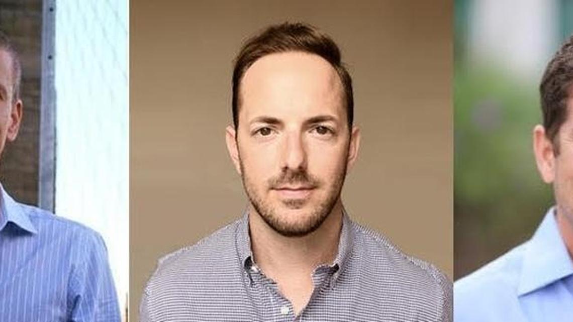 Miami-based Alta5 team, from left: Jack Slocum, Rocco Savage, Adam Mishcon.