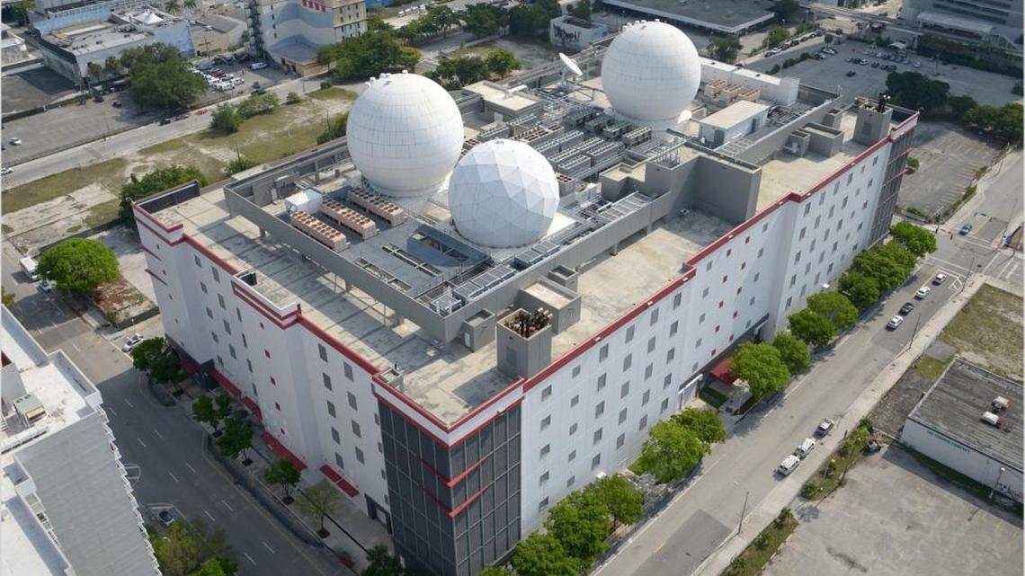 The Miami NAP of the Americas, purchased by Verizon in 2011 when it was part of Terremark Worldwide, is now part of Equinix.