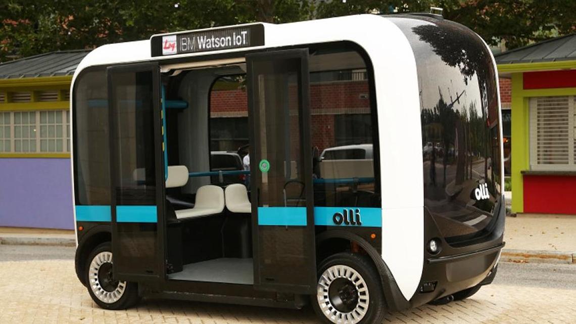 Olli, the self-driving vehicle by Local Motors, will be powered by IBM Watson and could be hitting the streets of Miami-Dade County before the end of the year.